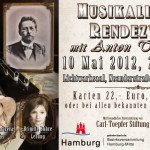 Ein Abend russischer Klassik und Dichtung von Anton Tschechow am 10.05.2012 im Hamburger Lichtwarksaal