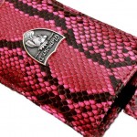 Glamour D. iPhone Python Hülle, rosa