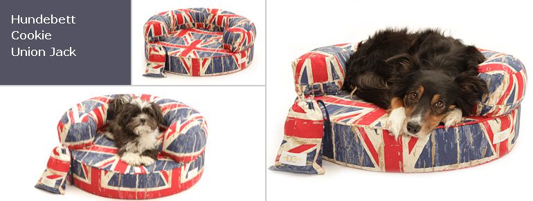 Hundebett / Cookie Union Jack