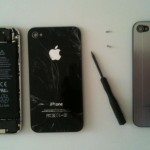 iPhone 4S Glasbruch: Backcover erneuern