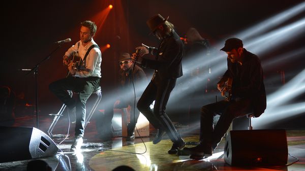 Udo Lindenberg und Clueso live beim Deutschen Radiopreis 2012 