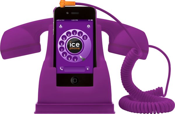 Ice-Phone lila, 49,-Euro