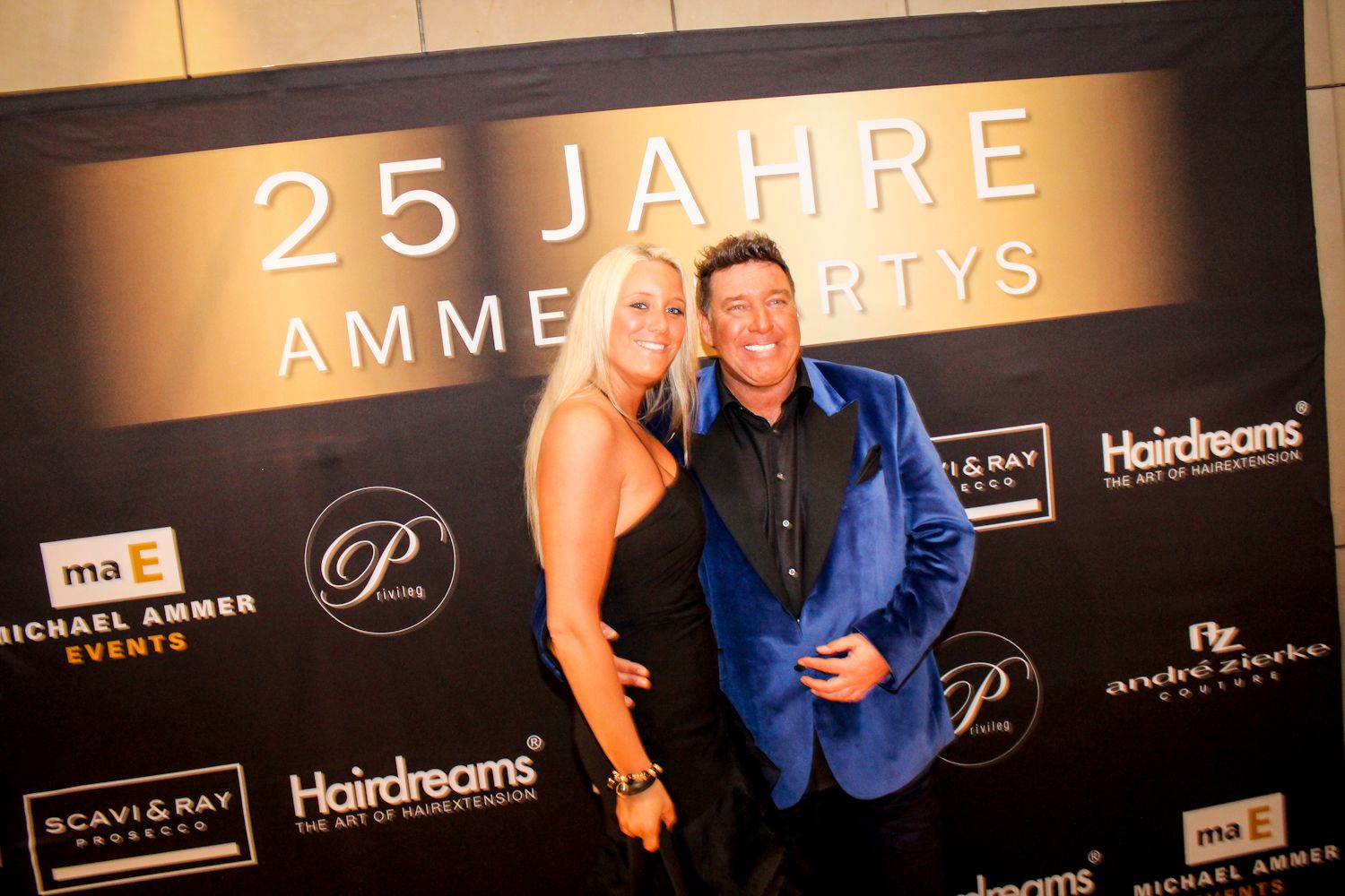 Michael Ammer mit Freundin Laura