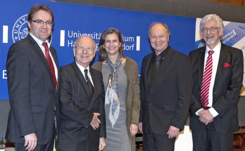 Prof. M. Augustin, Prof. H. Lohmann, Dr. R. Klakow-Franck, Dr. W.-D. Leber und H. Fahrenkamp