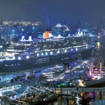 Queen Mary 2 in Hamburg