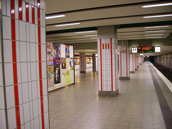 U-Bahn Schlump: Bombenangst zum Hamburg-Marathon