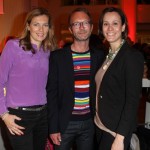 Astrid Saß (stv. Chefredakteurin GALA), Marcus Luft (Mode-Chef GALA) und Melanie Schroeder Willich (Willich PR)