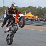 Spektakuläre Stuntshows begeistern am Motorrad StartUp Day jedes Jahr Tausende von Bikern