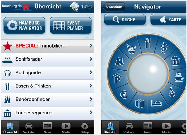 Die Hamburg-App – alles auf einen Blick