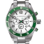 Chronograph MUC 2013, Edelstahl, Mineralglas, Faltschließe, 10 ATM, Datumsanzeige, Stoppfunktion, 359,- €