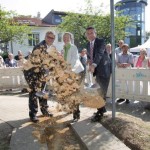 Wandsbeks Bezirksamtsleiter Thomas Ritzenhoff, Christine Stehr (WGW), Bernd Thielk (willy.tel)