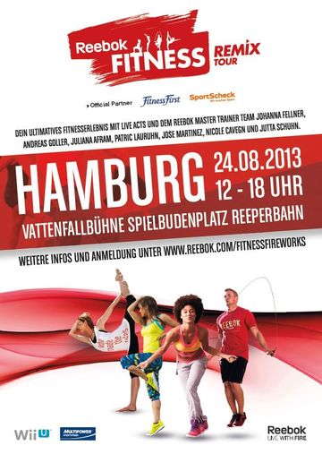 Reebok Fitness Remix Tour Hamburg