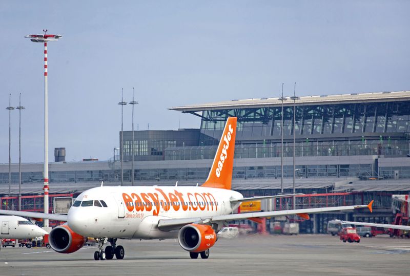 easyJet am Hamburg Airport