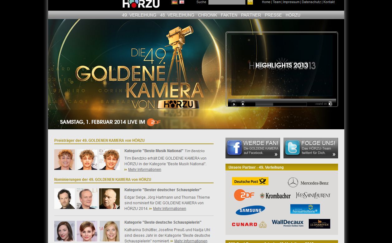 "Goldene Kamera"