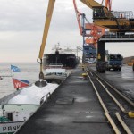 Streusalz für Winter bei Brunsbüttel Ports eingelagert