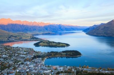 Queenstown in New Zealand