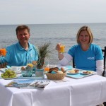 Joachim Nitz, Geschäftsführer Timmendorfer Strand Niendorf Tourismus GmbH und Katja Lauritzen, Geschäftsführerin Ostsee Holstein Tourismus e.V.