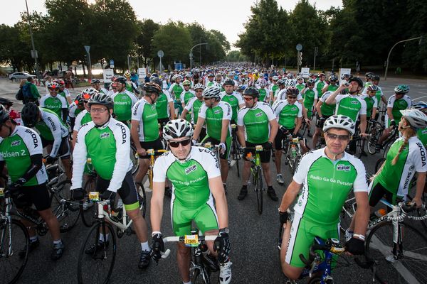 Bei den Vattenfall Cyclassics starten jährlich etwa 22.000 Hobbysportler