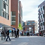 Überseeboulevard in der Hafencity