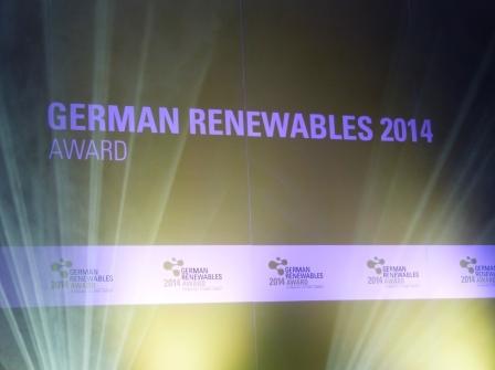 Zum dritten Mal in Folge setzte Kontrapunkt die Verleihung der "German Renewables Awards" um