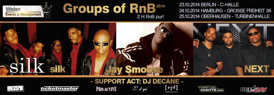 Groups of RnB Tour 2014