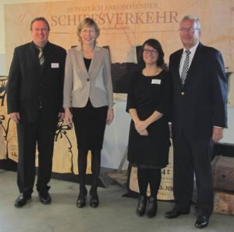 Volker Reimers, Dr. Dorothee Stapelfeldt, Rebekka Geitner, Wolfgang Wietbrok