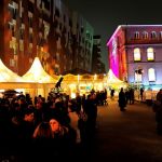 Der Weihnachtsmarkt auf dem Überseeboulevard im Herzen der Hafencity