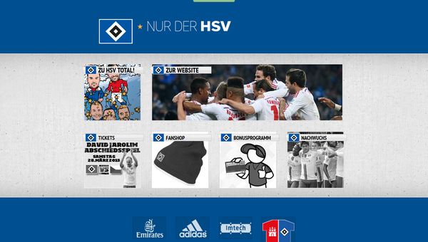 Auch der HSV ist schon in Weihnachtsstimmung