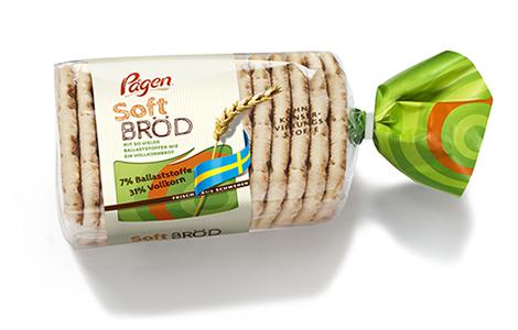 Das Original frisch aus Schweden: Pågen Soft Bröd überzeugt mit neuem Verpackungsdesign