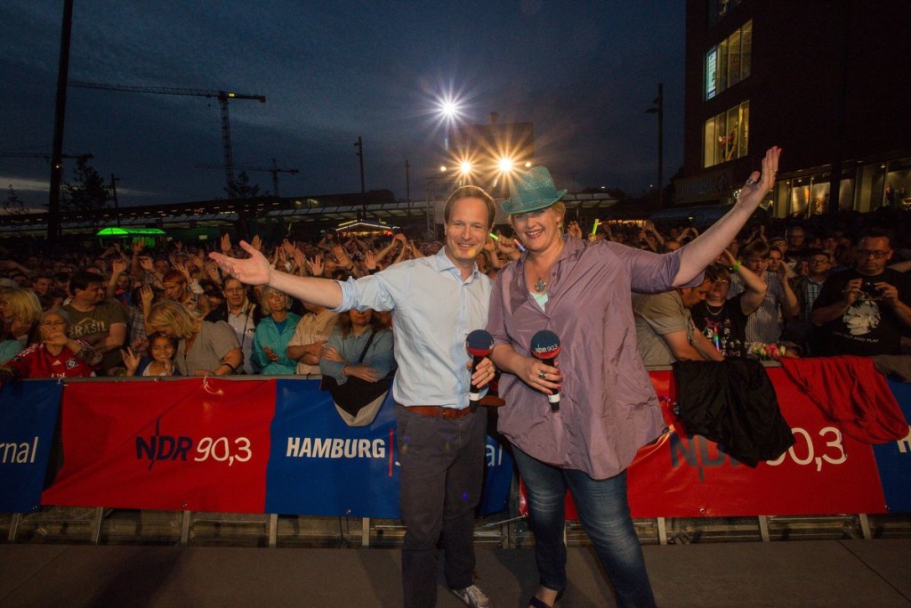 Christian Buhk und Anke Harnack bei der Sommertour