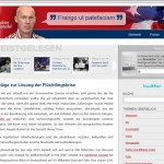 Screenshot der Website des Blogs Joachim Steinhöfel