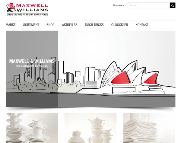 Maxwell & Williams Harald Glööckler Harald Glööckler kooperiert mit Maxwell & Williams