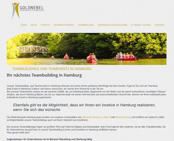 Teambuilding und Incentives stärken den Zusammenhalt in der Firma