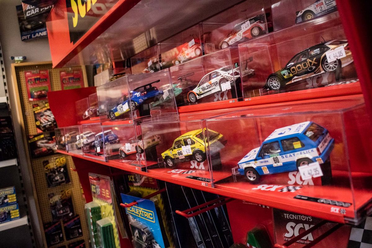 SlotCar RacingStrecken beim Renncenter Hamburg