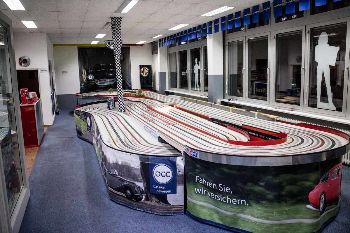 SlotCar RacingStrecken beim Renncenter Hamburg