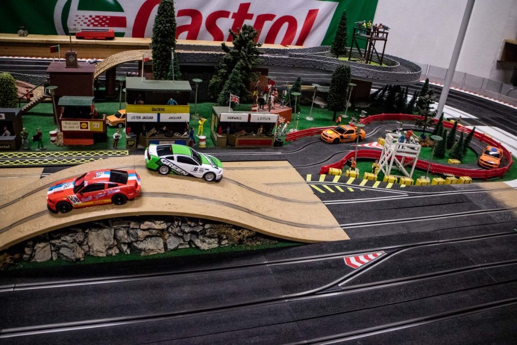 SlotCar RacingStrecken beim Renncenter Hamburg