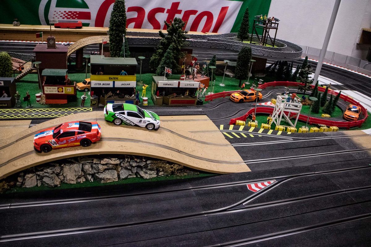 Slot-Car Racing-Strecken beim Renncenter Hamburg