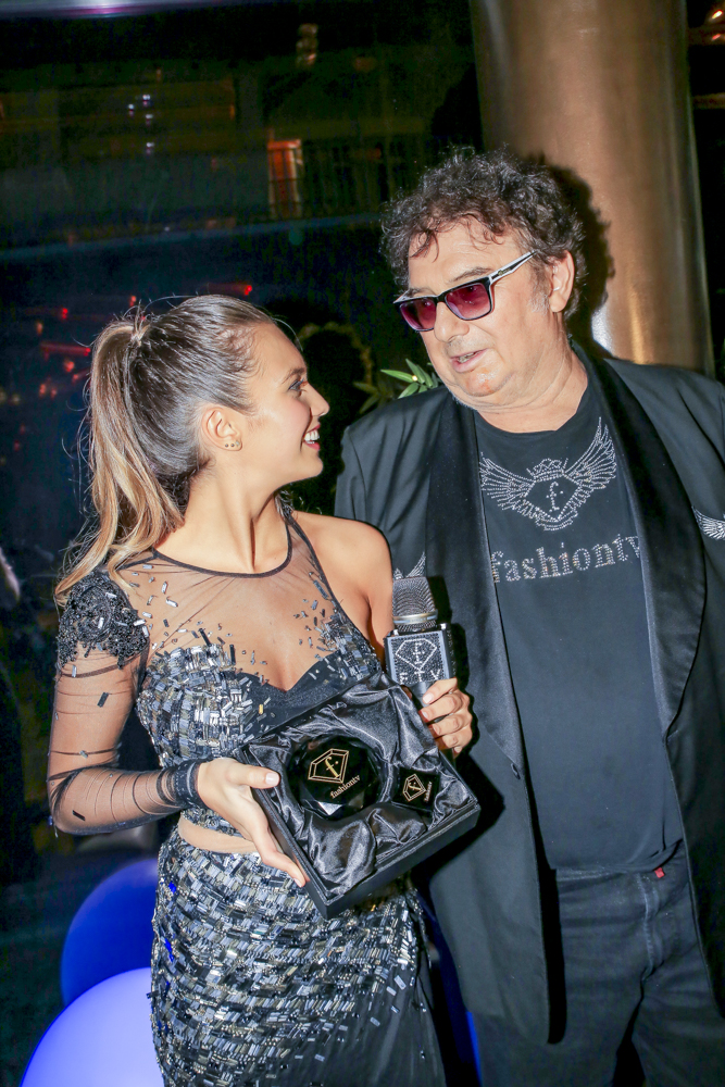 Michel Adam und Schauspielerin | Jahni Raz, Michel Adam