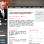 Screenshot der Website des Juristen Joachim Steinhöfel