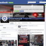 Screenshot der Facebook-Seite der Hamburger Polizei