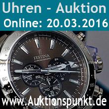 Uhren-Online-Auktion am 20.03.2016