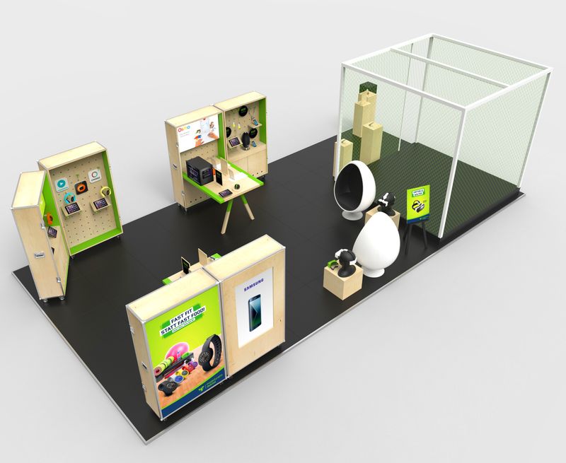 Mobile "Digital-Lifestyle-Lounge" tourt durch Hamburg | Mobile "Digital-Lifestyle-Lounge" tourt durch Hamburg