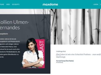 Maxdome mit neuem Testimonial Collien Ulmen-Fernandes