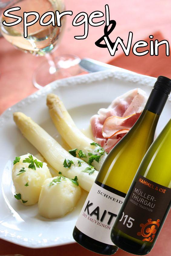 Wein und Spargel – Das kulinarisch Duo