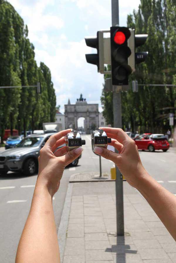 Größte Verkehrszählung mit 36.285 Fahrzeugen
