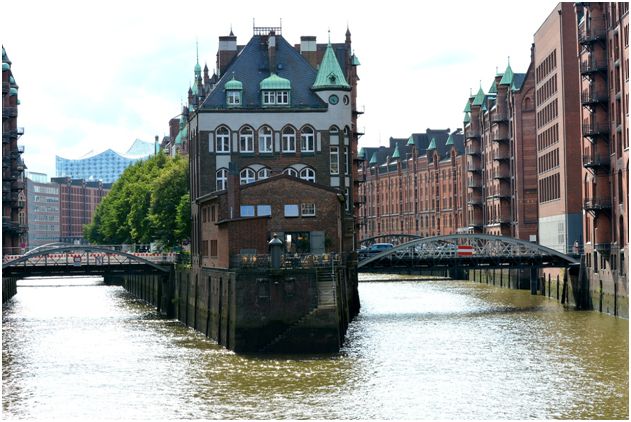 Die altehrwürdige Speicherstadt Hamburgs