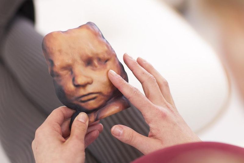 Babyfotos aus dem Bauch 