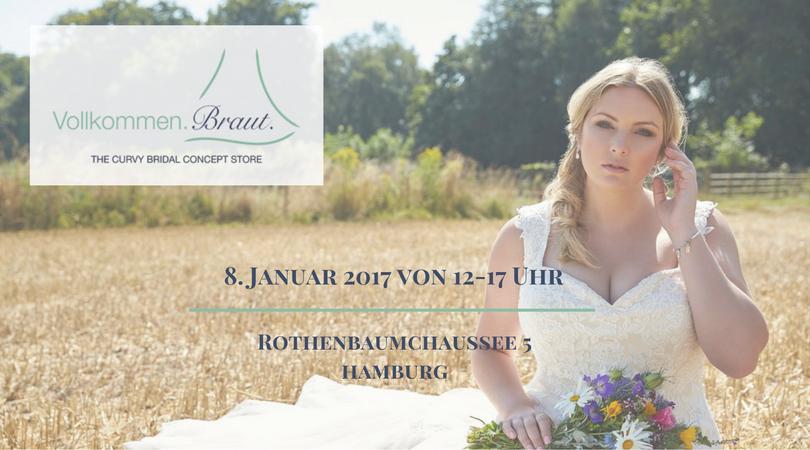 Eröffnungsparty am 8. Januar 2017 in Hamburg | Vollkommen.Braut. - Eröffnungsparty am 8. Januar 2017 in Hamburg