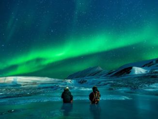 Aurora - Wetterphämomen am Nordischen Nachthimmel