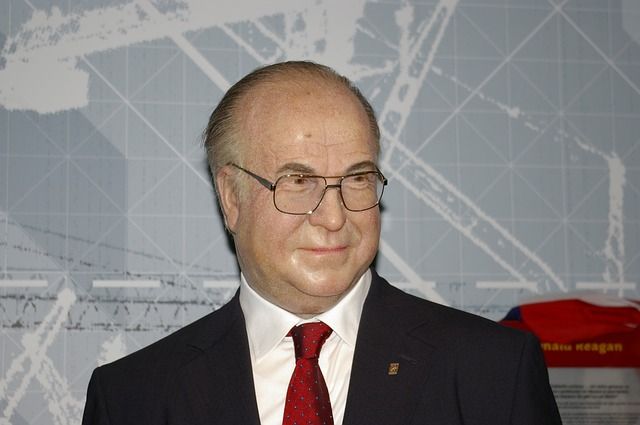 Helmut Kohl als Figur bei Madame Tussaud